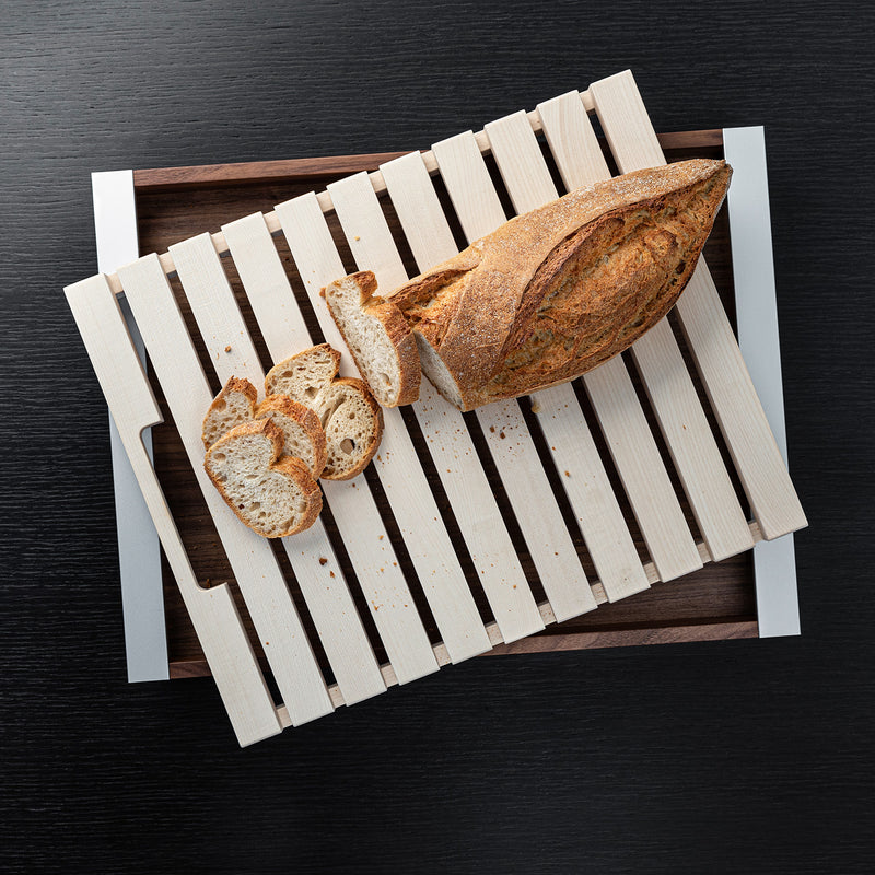 bulthaup wooden tray and bread cutting board